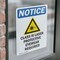 Signmission Radiation & Laser Sign, 7 in H x 5 in W, Vinyl Decal, Rectangle OS-2PACK-NS-D-57-V-10605 - alternate 4